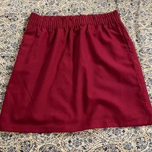 J Crew Magenta Sidewalk Skirt